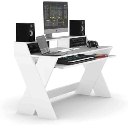 Glorious AMS-SOUND-DESK-PRO-WHT Sound Desk Pro White Studio Workstation