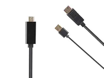 Monoprice 142363 HDMI to DisplayPort Cable 4K 3ft