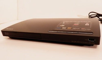 Sony BDP-BX18/S185 Blu-ray Player - HDMI, Streaming, Black