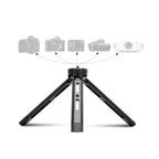 Toyvian Foldable Aluminum Mini Tabletop Tripod