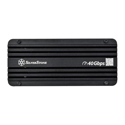 SilverStone MS12 USB4 NVMe SSD Enclosure with Active Cooling