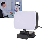 LONGONGAN USB Webcam Light with 3 Color Temperatures