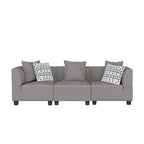 Lexicon Alcona Gray Modular Living Room Sofa