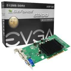 EVGA 512-A8-N403-LR GeForce 6200 LE 512MB AGP Graphics Card