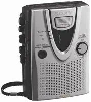 Sony TCM400DV Handheld Cassette Recorder Clear Voice — main product image