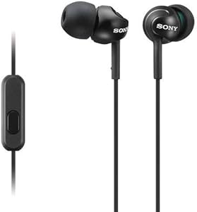 Sony in-Ear Lightweight Stereo Earbud Headphones with Mic