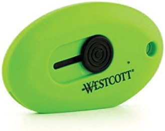 Westcott Mini Ceramic Safety Blade Cutter Green