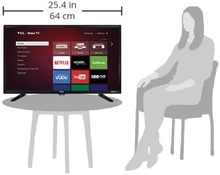 TCL 28S3750 28-Inch 720p Roku Smart LED TV