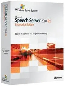 Microsoft BR9-00077 Speech Server Ent Ed 2004 R2 CD
