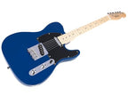 Monoprice 610264 Indo Series Electric Guitar Blue