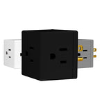 GE 47494 3-Outlet Extender Wall Tap Power Adapter