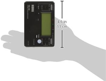 Korg TM50BK Tuner Metronome Black