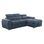Lexicon 194840112198 Asheville Sleeper Sectional Blue
