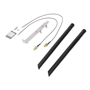BTSEURY WiFi 7 M.2 Wireless Card, Tri-Band Network Adapter