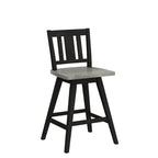 Lexicon D185602-24BKS2 Havre Swivel Barstool Set