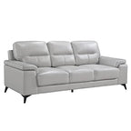 Lexicon 194840171218 Iglesia Silver Gray 2-Piece Living Room Set