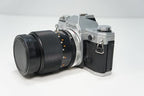 Canon AT-1 Chrome 35mm Film Camera FD Lens (Renewed)