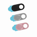 Pretfy Metal Webcam Cover 3-Pack Sliding Privacy Blockers