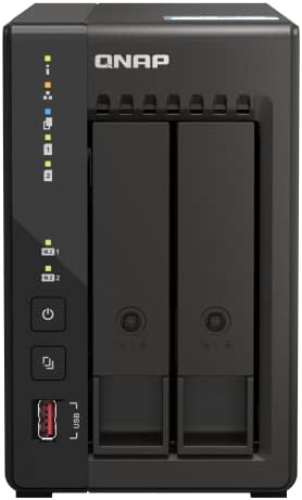 QNAP TS-253E-8G 2-Bay 2.5GbE Quad-Core NAS