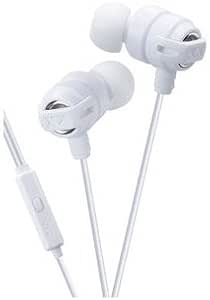 JVC XX Headphones, Premium In-Ear Deep Bass, White