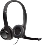 Logitech 981-000014 USB Headset H390 Noise Cancelling Microphone Bundle