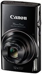 Canon ELPH 360 HS Black PowerShot Digital Camera 12x Zoom