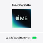Apple MacBook Air 15-inch M5 AI Laptop (2026, Midnight)