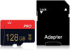 TECKFLARY 128GB microSD Class 10 Card 2-Pack with SD Adapters