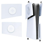 KANNGENN PS5 Slim Replacement Faceplates with Cooling Vents