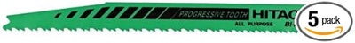 Hitachi TIGERSÄGEB Tiger-Tooth Saw Blades 200mm 5-Pack