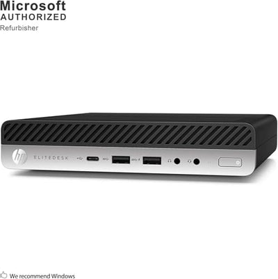 HP EliteDesk 800 G3 Mini Renewed Business Desktop