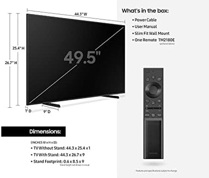 Samsung QN50LS03AA 50" Frame TV Soundbar Bundle