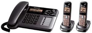 Panasonic KX-TG1062M Corded/Cordless Phone with 2 Handsets
