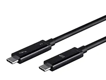 Monoprice 124731 USB-C Thunderbolt 3 40Gbps Cable