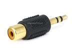 Monoprice 107147 3.5mm to RCA Gold Adapter