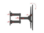 Monoprice 121956 Titan Full-Motion TV Wall Mount 70in