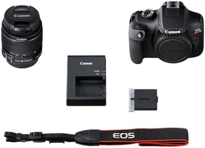 Canon 2628C003AA EOS Rebel T100: DSLR Kit, Lens, 64GB (Renewed)