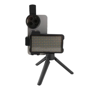 Jiawu Wireless Photography Fill Light with CPL Lens and Tripod