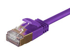 Monoprice 127500 SlimRun Cat6A Ethernet Patch Cable 7ft Purple