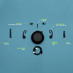 Shure Aonic 215 TW2 Wireless Earbuds + Comm Cable