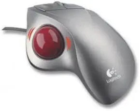 Logitech 904346-0215 TrackMan Wheel Wireless Trackball Mouse — main product image