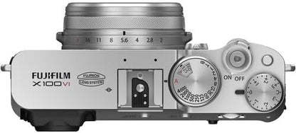 Fujifilm X100VI 40MP APS-C Digital Camera Silver