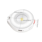ZAICOLER Magnetic COB LED Selfie Light for Content Creators