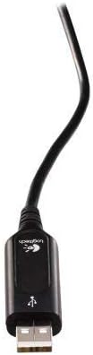 Logitech H390 USB Computer Headset Noise Canceling Microphone Renewed