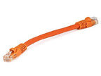 Monoprice 104978 Cat5e Ethernet Patch Cable 0.5ft Orange