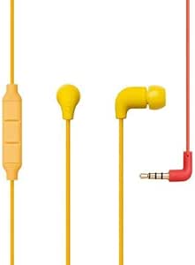 AIAIAI 04733 Pipe Earphones with Mic - Sunset Gradient