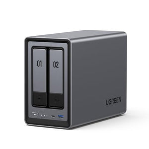 UGREEN DXP2800 2-Bay NAS and US2000 UPS Battery Backup Bundle