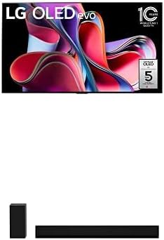 LG OLED77G3PUA 77" G3 Series 4K OLED evo Smart TV