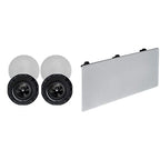 Monoprice Carbon Fiber In-Ceiling/In-Wall Speaker Set