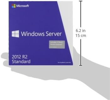 Microsoft P73-05970 Windows Server Standard 2012 R2 Academic Edition